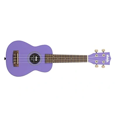 Image of Kala Ukadelic &#039;UK Ultraviolet&#039; Soprano Ukulele&#039;, purple/ultraviolet