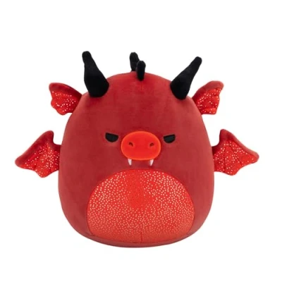 Image of Squishmallows Original 7.5 Inch Salami the Red Dragon