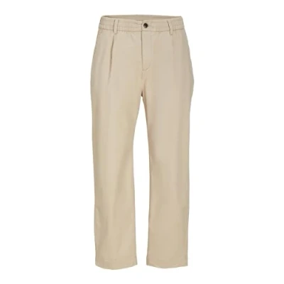 Image of Jack &amp; Jones Jpstkarl Jjlawrence South Trousers, Men&#039;s, Size: Small, Crockery