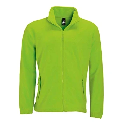 Image of SOLS North Fleece Jacket Colour Lime Size 3XL