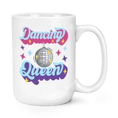 Image of Dancing Queen 15oz Large Mug Cup