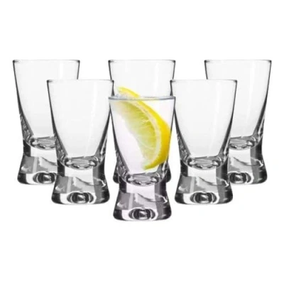 Image of KROSNO Basic 6 Shot Vodka Glasses x 25 ml