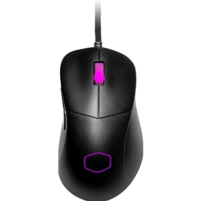 Image of Cooler Master MM730 RGB LED Ultralight 48g Wired Gaming Mouse 16K DPI PMW3389 Optical Sensor, 70 Million Click Switches, MasterPlus+ (32K DPI, PC only), Ergonomic Matte Black