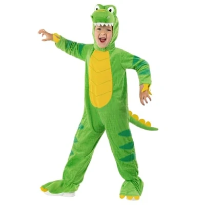 Image of Morph, Kids Dinosaur Costume, Costume Kids, Green T Rex World Book Day Costumes For Boys &amp; Toddlers 7 9 Years