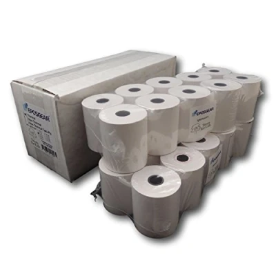 Image of EPOSGEAR® (5 Rolls) 57mm x 51mm 57x51 Thermal Paper Till Cash Register Credit Card PDQ Swipe Machine Receipt Printer Rolls