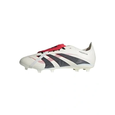 Image of adidas Predator League Fold Over Tongue Firm/Multi Ground Boots, Synthetics Upper, White