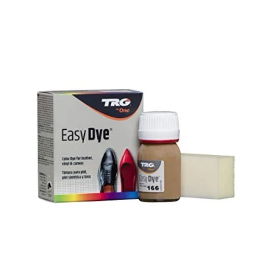 Image of TRG The One Easy Dye, Leather Shoe Color Restore Paint, 166 Camel, 25 ml