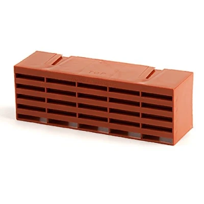 Image of 5 x Terracotta Air Bricks Vent 9&quot; 3&quot; Brick Grille AirBrick Flow Ventilation