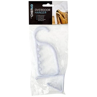 Image of Chef Aid Overdoor Hanger, White, One Size