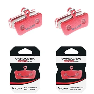 Image of Vandorm 2 PAIRS Avid Trail, Elixir, Sram, V COMP CERAMIC COMPOUND Disc Brake Pads