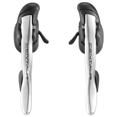 Image of Campagnolo Centaur 2 x 11 Speed Power Shift Ergopower Shifters, Pair, Silver