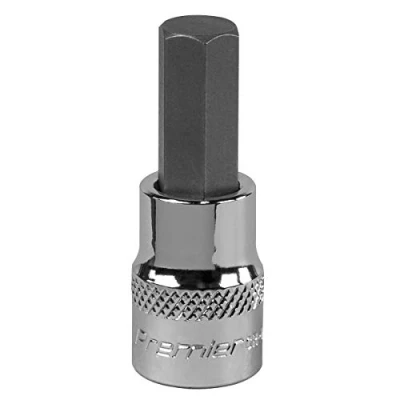 Image of Sealey Premier Hex Socket Bit 10mm 3/8&quot;Sq Drive