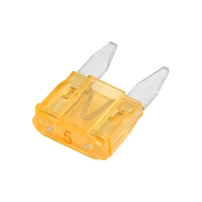 Image of Heschen Mini Blade Fuse ATM 5 Auto Assorted Car SUV Truck 5A Orange Pack of 50