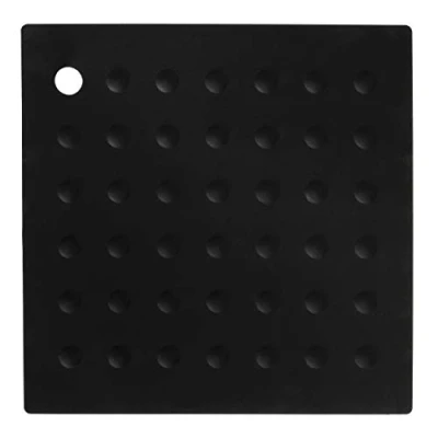 Image of Premier Housewares Zing Silicone Trivet Black