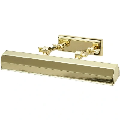 Image of Chawton 2 Light Medium Picture Wall Brass, E14
