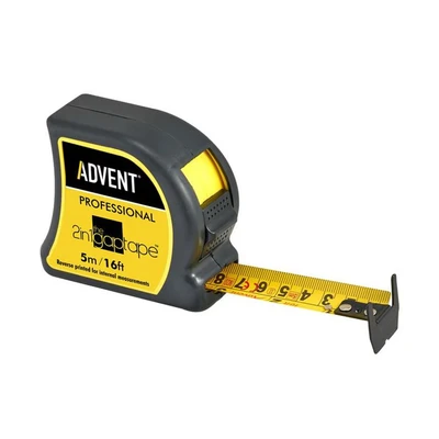 Image of Advent 2 In 1 Double Sided Gap Pocket Tape 5m/16ft (Width 25mm) ADVAGT5025