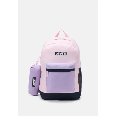 Image of Levi&#039;s BOX LOGO Backpack Pencil Unisex School bag for kids, Size: One Size, Prism pink