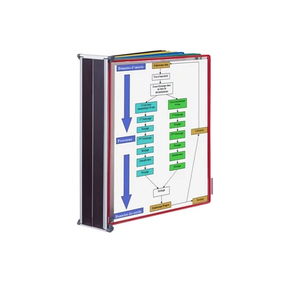 Image of Tarifold Magnetic Wall Unit with 10 Pockets