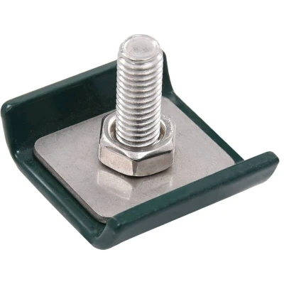 Image of vidaXL Grid Mat Connector 25 Sets Green