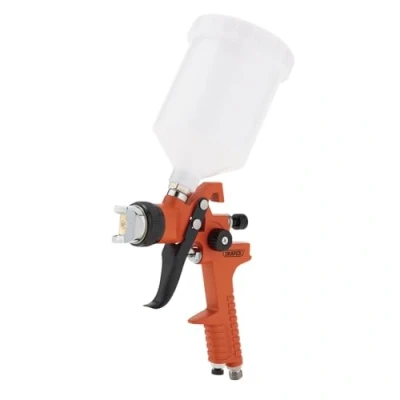 Image of Draper HVLP Air Paint Spray Gun, 600ml, 1.3/1.4/2mm