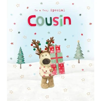 Image of Boofle to A Very Special Cousin Christmas Greeting Card Cute Xmas Cards 742356