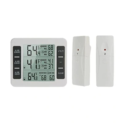 Image of Generic Refrigerator, indoor and, Temperature with Audible Alarm, Min/Max