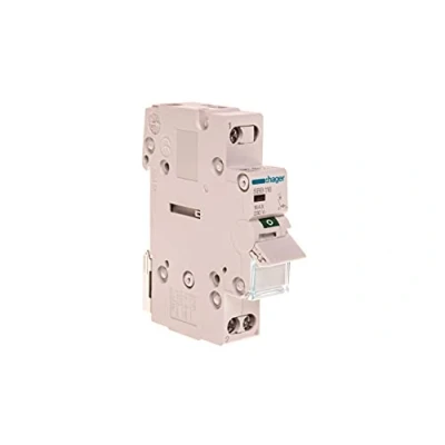 Image of Hager SBB116 Modular Switch, 1 Pole, 16 A