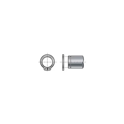 Image of Qualfast 5MM DIN 471 External Circlips (Pack 100)