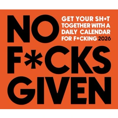 Image of No F*cks Given Desk Calendar 2026