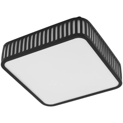 Image of Lindby LED outdoor ceiling light Lurinda, 26 cm black, aluminium,