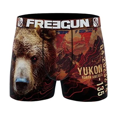 Image of FREEGUN Men&#039;s Boxer Shorts Fga22/1/BMR Briefs, Bea, S