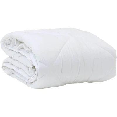 Image of Vidaxl Other with Pillow 2 pcs White 135 x 200 cm Microfibre
