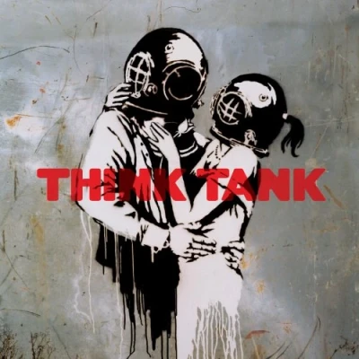 Image of Blur Think Tank 180 Gram Remastered Sealed 2013 UK 2 LP vinyl set THINKLPX1