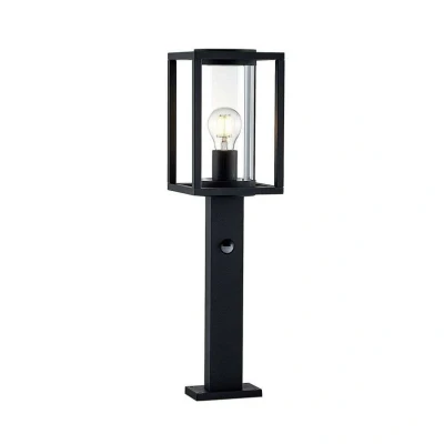 Image of Lucande path light Ferda, 60 cm, sensor, graphite grey, E27