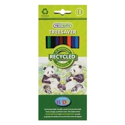 Image of ReCreate Treesaver Recycled Colouring Pencils (12 Pack) TREE12COL
