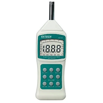 Image of Extech 407750 Sound Level Meter with Background Absorber