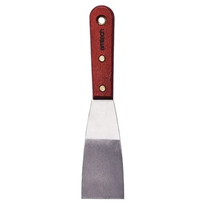 Image of Amtech G0750 50mm (2&quot;) Heavy Duty Scraper with Wooden Handle
