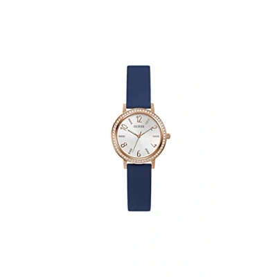 Image of GUESS Women Analog Quartz Watch with Leather Strap GW0591L1