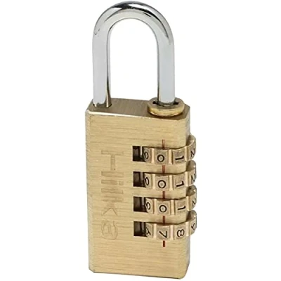 Image of Hilka 70760030 Brass Combination Padlock, 30 mm