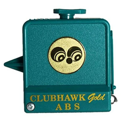 Image of Henselite Clubhawk Gold ABS 9ft String Bowls Measure (Green)