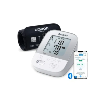 Image of OMRON X4 Smart Automatic Upper Arm Blood Pressure Monitor Clinically Validated BP for Use in Diabetics or During Pregnancy Machine with Cuff 22 42 cm Bluetooth and Free Smartphone App