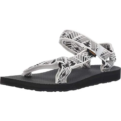 Image of Teva Women&#039;s Original Universal Sandal, Boomerang White Grey, 7.5 UK