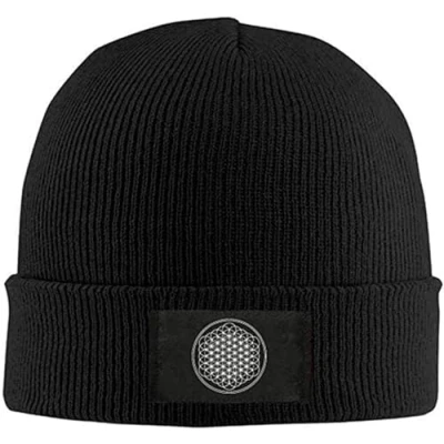Image of FANGQIYUAN Bring Me The Horizon Sempiternal Winter Crochet Beanie Black