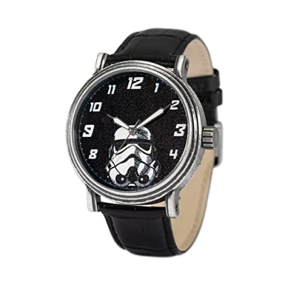 Image of STAR WARS Men Analog Japanese Quartz Watch with Leather Strap WDS001107