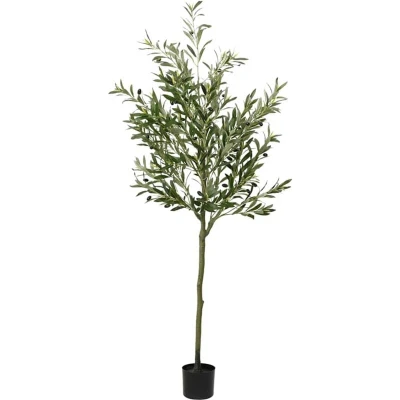 Image of vidaXL Artificial Olive Tree 700 Leaves 180 cm Green