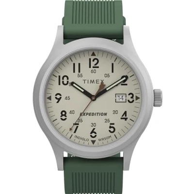Image of Timex Men Analog Quartz Watch with Silicone Strap TW4B301009J