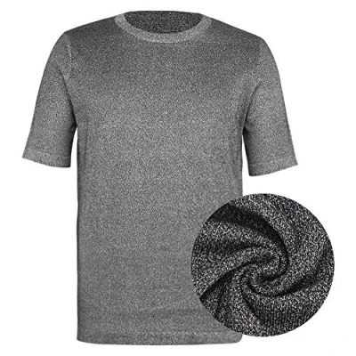 Image of Level 5 Protective Cut Clothing, Slash Stab Clothing Round Neck Safety Top Proof T Shirt Used in Various Scenarios(M)
