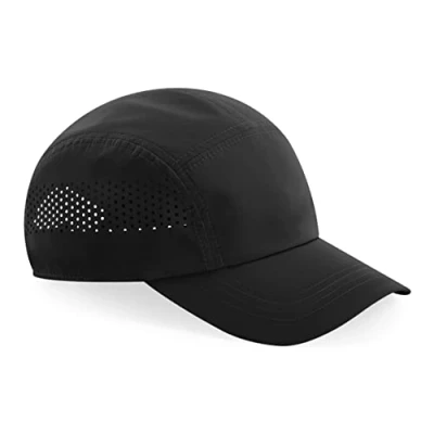 Image of Beechfield B188 Technical Running Cap Black