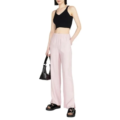 Image of Sisley Women&#039;s Trousers 4b5flf034, Lilac 24d, 8