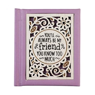 Image of History &amp; Heraldry Woodcuts Sentiment Mini Quotation Book Youll Always be My Friend